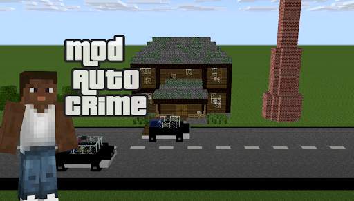 Mod 😎GTA for Minecraft PE screenshot 1
