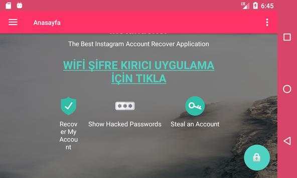 InstaHacker Password Breaker Simulator screenshot 1