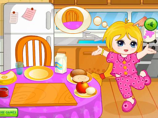 Alisa Breakfast and DressUp screenshot 1