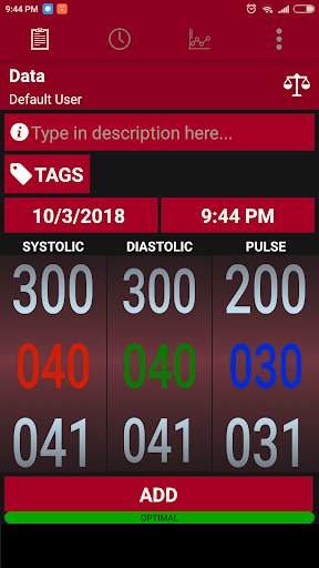 Bp Checking App Info Record screenshot 2