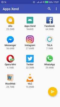 Apps Xend screenshot 1