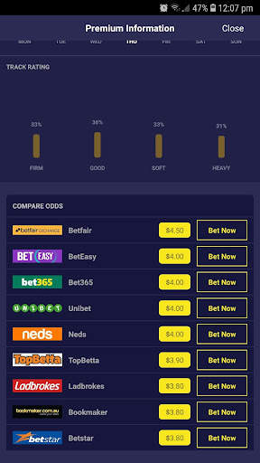 Plunge (Real-time racing algorithms and alerts) screenshot 8