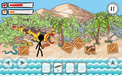 Stickman Craft Survival Simulator screenshot 2