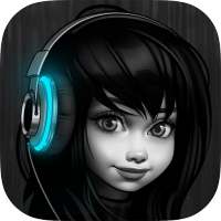ADIA: playlist music game logo