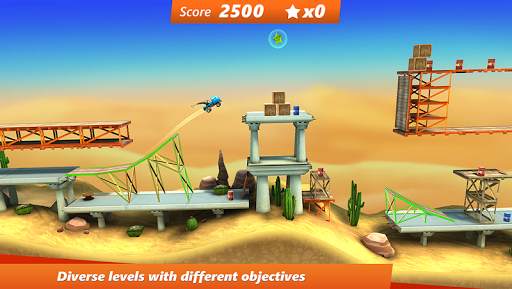 Bridge Constructor Stunts FREE screenshot 5