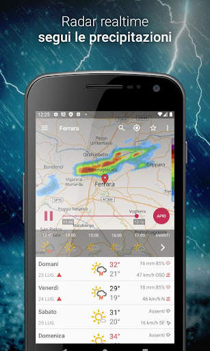 3B Meteo - Radar & Previsioni screenshot 2