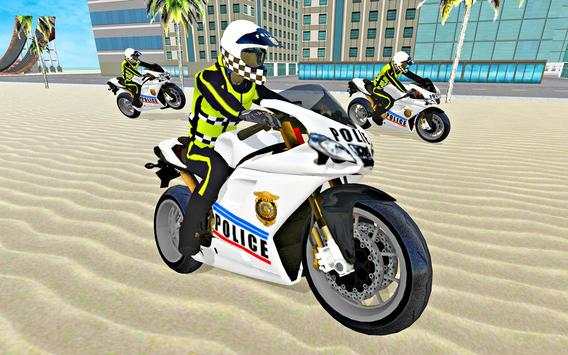 Police Bike Driving Simulator screenshot 1