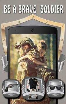 Army Photo Suit Editor - Warrior Uniform screenshot 1