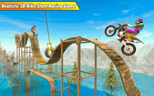 Bike Stunt Racing Games 3D screenshot 7