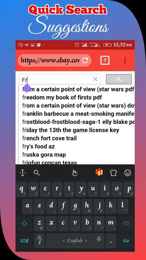 Lite Browser - 4G LTE Browser App screenshot 4