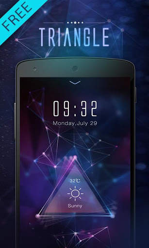 Triangle GO Dynamic Theme screenshot 1