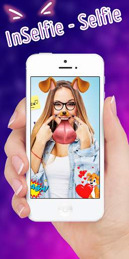 Inselfie - Selfie Editor Photo Effects screenshot 4