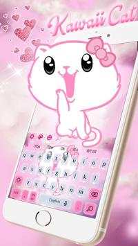 Cute Cat Kitty Keyboard screenshot 4