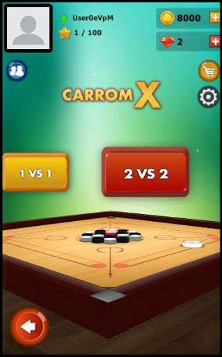Carrom X: 3D Online Multiplayer Carrom Game screenshot 1