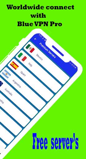 BLUE VPN PRO - Free Proxy & Secure VPN Service screenshot 4