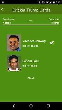 Cricket Trump Cards screenshot 4