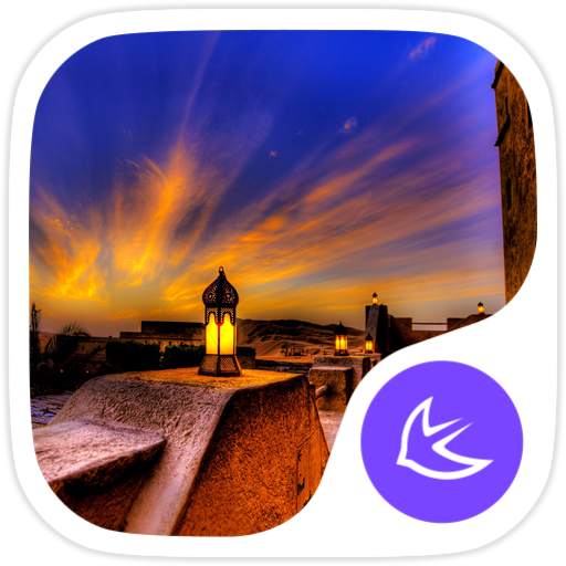 sunset-APUS Launcher theme 685.0.1001