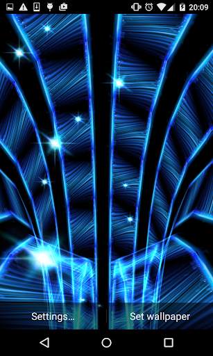 3D Tunnel Live Wallpaper screenshot 1
