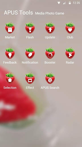 Strawberry APUS theme screenshot 3