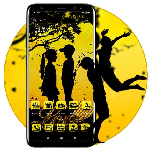 Couple Love Launcher Theme 1.0