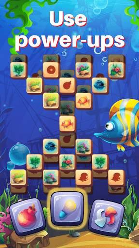 Fish Tiles: mahjong match game screenshot 3