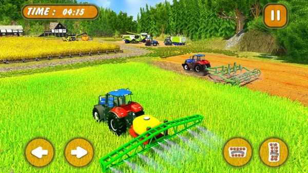 Grand Tractor Forage Farming Simulator 2018 3D screenshot 6