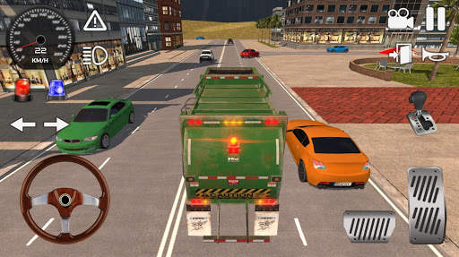 American Trash Truck Simulator 2020: Offline Games screenshot 1