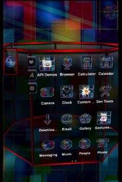 TSF Shell Theme Techno Rainbow screenshot 7