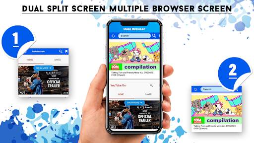 Dual Split Screen-Multiple Browser screen screenshot 4