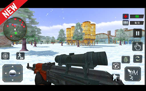 Counter Terrorist Stealth Mission Battleground War screenshot 2