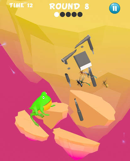 Tap the frog- Homeless Frog Games screenshot 24