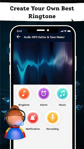 Audio MP3 Cutter & Tone Maker 1 تصوير الشاشة