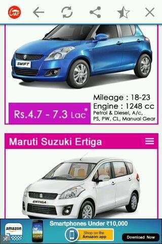 Indian car price, car reviews. screenshot 3