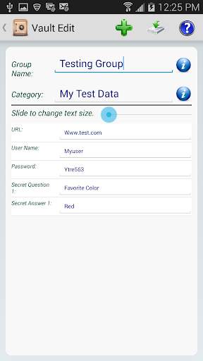 My Personal Vault (MPV) screenshot 5