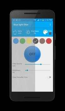 Blue Light Night Filter for Eyes Protection screenshot 2