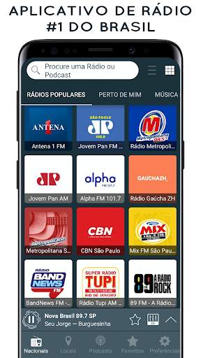 Radio Brazil - radio online screenshot 1