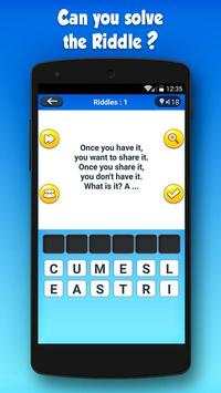 Riddles game screenshot 2