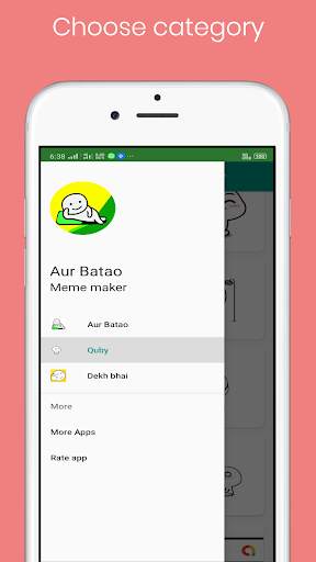 Aur Batao Meme Maker - Generat screenshot 1