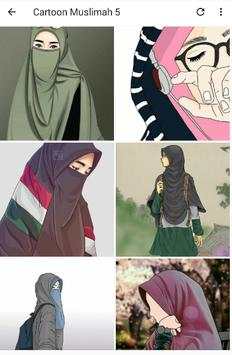 Cartoon Muslimah : Wallpaper and DP 1 تصوير الشاشة