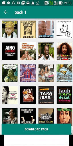 3000 Stiker WA Perang Gambar Sunda WAStickerApp 1 تصوير الشاشة