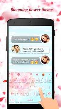 Keyboard -Boto:Blooming Flower screenshot 2