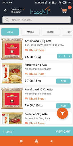 Hapdel - Online Grocery & Services Shopping App screenshot 3
