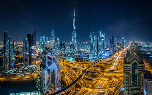 Dubai Night Live Wallpaper (backgrounds & themes) screenshot 11