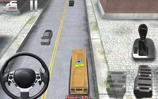 Kota Bus Sekolah 3D Driver screenshot 3
