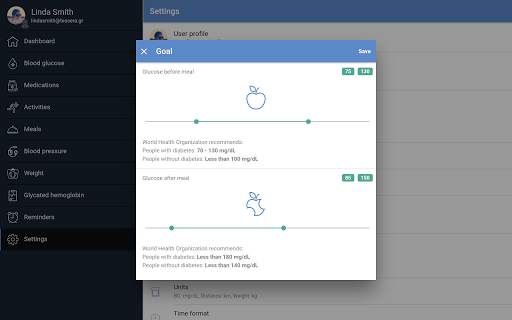 forDiabetes: diabetes tracker screenshot 23