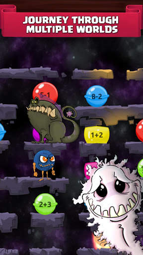 Monster Math - Math facts learning app for kids 3 تصوير الشاشة