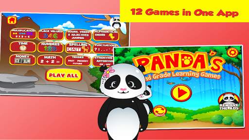 Panda Second Grade Games screenshot 1