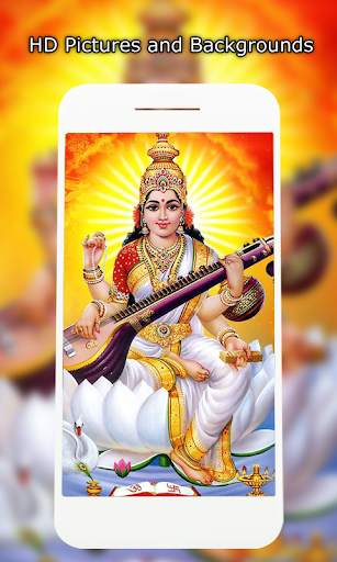 Saraswati Mata Wallpapers HD screenshot 5