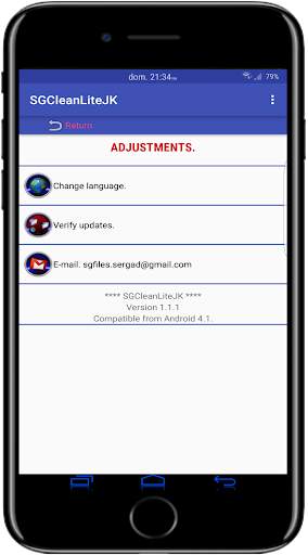 SGCleanLite Clean Liberate Space screenshot 7