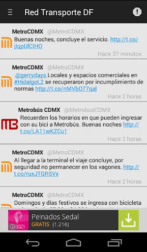 Red Transporte DF screenshot 6